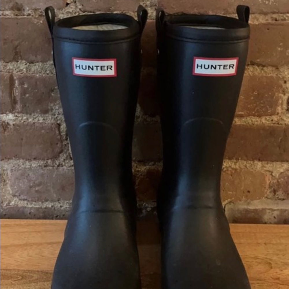 Hunter Mens Short Boots